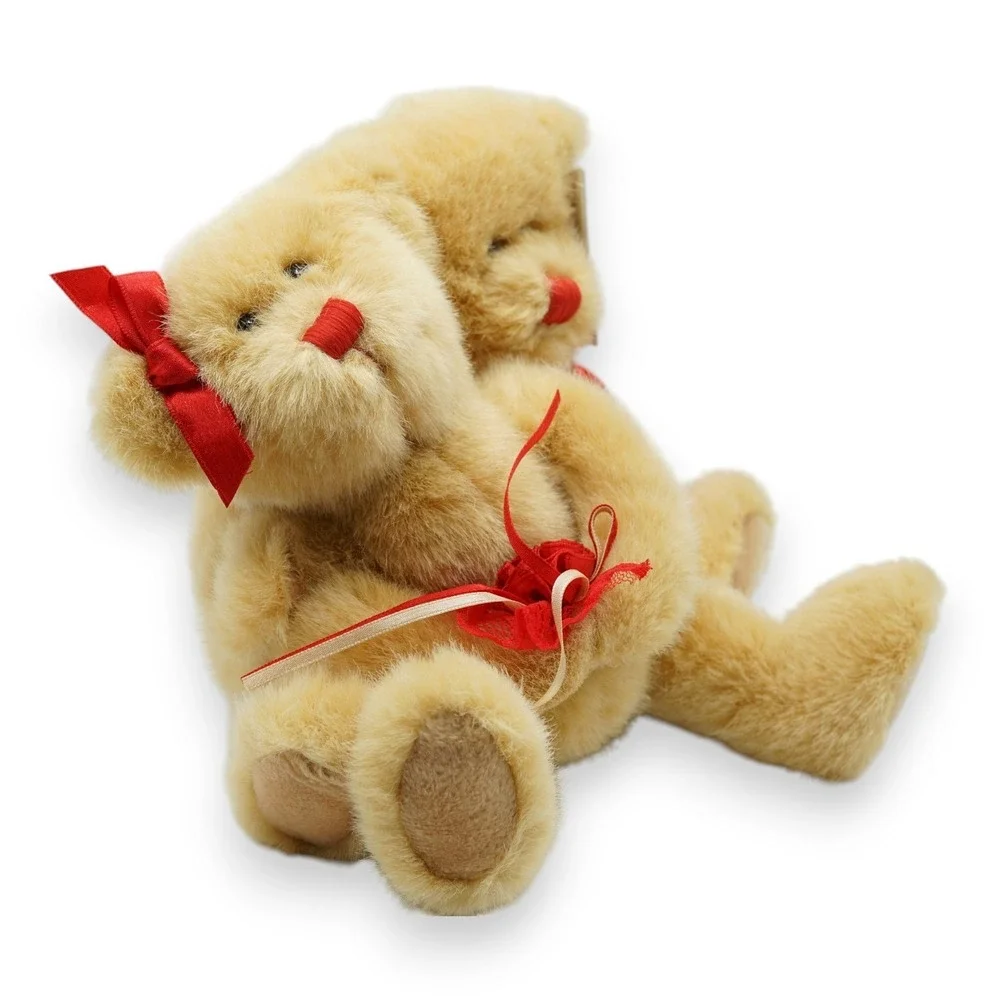 NWT Soft Expressions Teddy Bears Heart Plush Stuffed Animal‎ Valentine 9